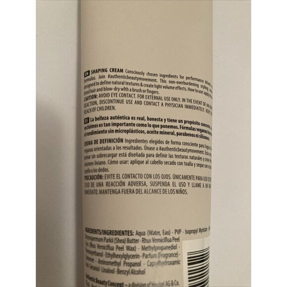 Authentic Beauty Concept Shaping Cream 5oz Full Size Prime & Style NEW Vegan - Picture 5 of 5